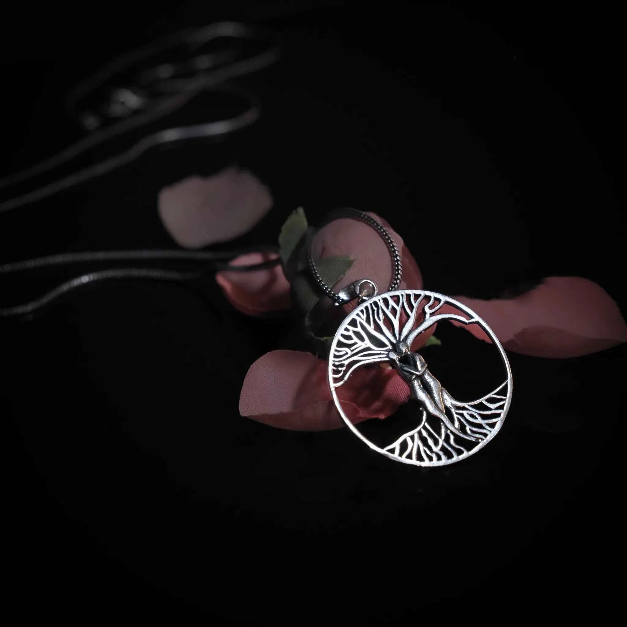 Amulett, Ask och Embla ur livets träd, stor.