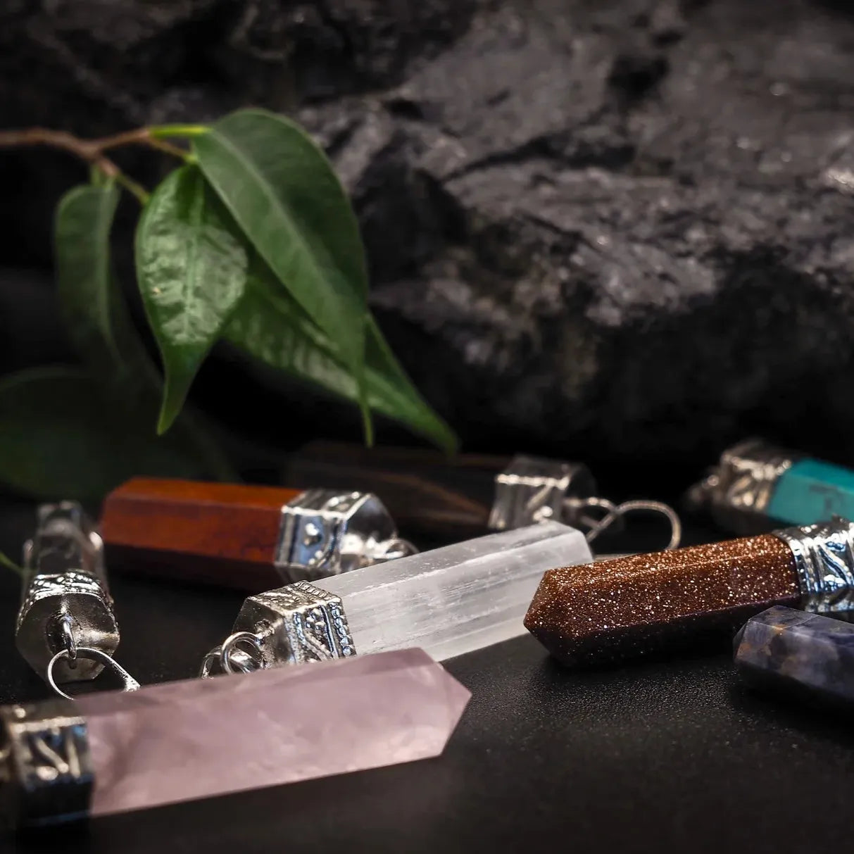 Stenhänge, Grön Zebra-Jaspis