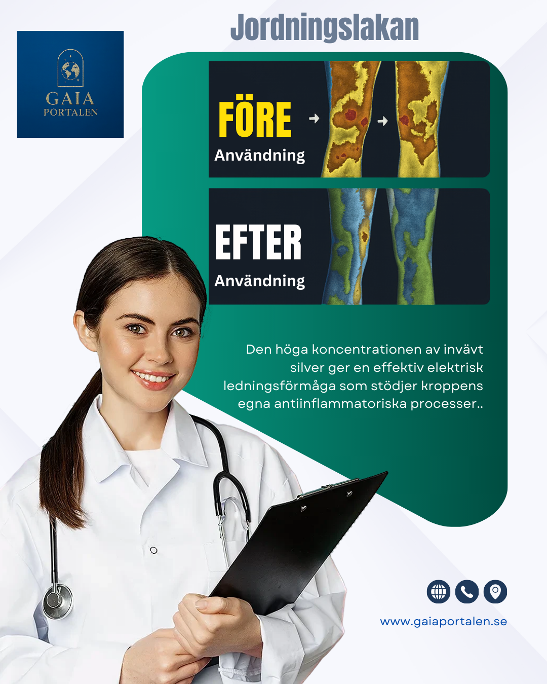 Fördelar med att använda jordningslakan