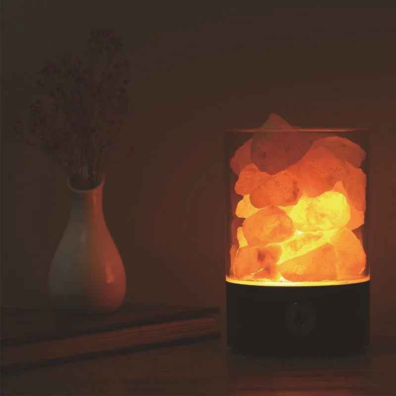 Himalaya Salt LED Lampa